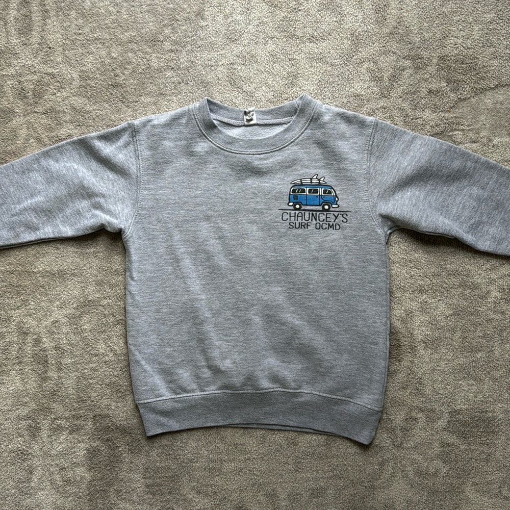 Kids surf sweatshirt